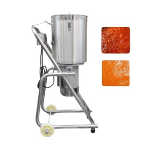 Licuadora Automática de Acero Inoxidable de Gran Capacidad para Alimentos, Jengibre, Ajo, Vegetales, Mantequilla de Maní, Gelatina y Frutas - Product Image 1