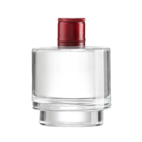 Bouteilles de diffuseur à roseaux en verre de luxe vides de 120 ml avec bouchon doré et marquage à chaud pour emballage de diffuseur d'huiles aromatiques – Vente en gros
