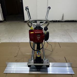 Règle vibrante à béton, machine de nivellement de routes en béton à essence, grande force vibrante pour béton - Product Image 1
