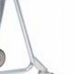 इनडोर उपयोग के लिए 5 'pu पहियों के साथ डबल डेकर शॉपिंग कार्ट स्टील सामग्री खरीदारी ट्रॉली - Product Image 6