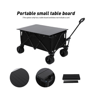 E-RIKE không thấm nước Oxford nhiệm vụ nặng nề cắm trại Xe đẩy giỏ hàng 3 trong 1 đa chức năng gấp vườn Wagon cho ngoài trời - Product Image 2