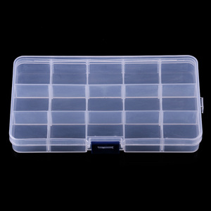 NEWUP Boîtes <span class=keywords><strong>de</strong></span> <span class=keywords><strong>rangement</strong></span> en plastique rigide 15 compartiments <span class=keywords><strong>pour</strong></span> leurres <span class=keywords><strong>de</strong></span> pêche en rivière, ruisseau, lac et océan - Product Image 6