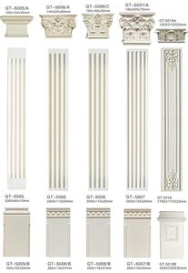 Columna Decorativa de PU, Columna Plana para Decoración del Hogar - Product Image 3