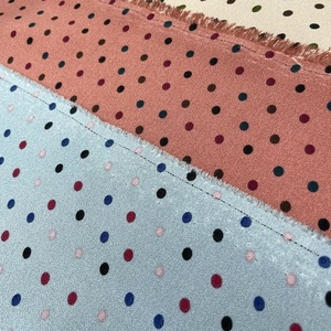 Hinese factory-crepé de musgo para mujer, tela de poliéster 2022 sin Spandex, Impresión de izara - Product Image 3