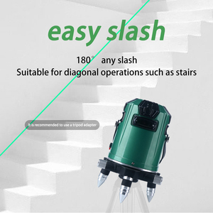 <span class=keywords><strong>Nivel</strong></span> de haz <span class=keywords><strong>profesional</strong></span> Láser <span class=keywords><strong>3</strong></span> líneas Niveles láser Modo Interior Exterior Soporte de trípode - Product Image 6