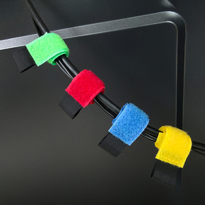 Personnalisation en usine, ruban auto-agrippant puissant de type P, bande <span class=keywords><strong>Velcro</strong></span> en nylon avec sangle colorée - Product Image 1