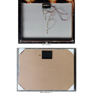 Chất Lượng Cao Vải Thành Phố Đêm Nhiếp Ảnh HD Đóng Khung Nghệ Thuật In Phong Cảnh <span class=keywords><strong>LED</strong></span> Thắp Sáng Tường Nghệ Thuật In - Product Image 4