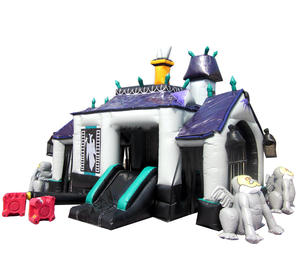 บ้านผีสิงเป่าลมบ้านปราสาทผีเด้งสำหรับปาร์ตี้ฮาโลวีน - Product Image 1