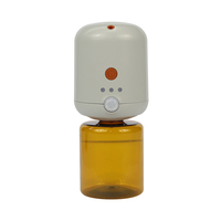 Diffuseur de parfum électrique mural en plastique à technologie nouvelle génération, avec capteur humain, éclairage LED, prise en charge de la langue française, capacité de 130 ml, 1