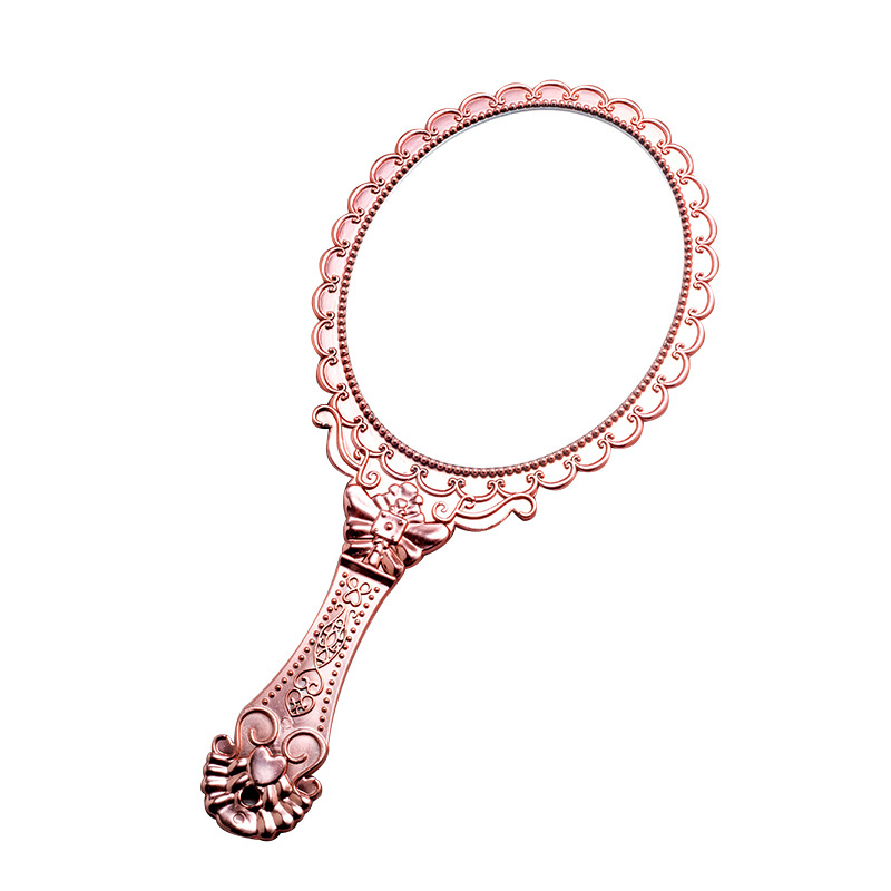 J193 популярное удивительное винтажное антикварное портативное Удобное зеркало для макияжа маленькое индивидуальное зеркало для макияжа с логотипом