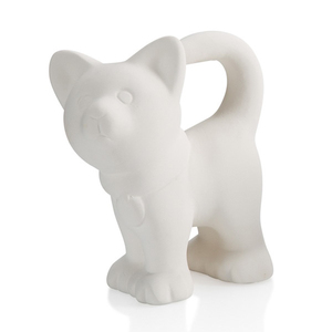 Poterie artisanale en céramique émaillée, sculpture artistique prête à peindre, taille personnalisée, décoration pour la maison ou le bureau - Product Image 5