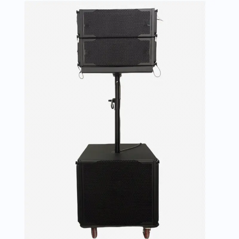 Professional DJ passive active subwoofer sound box pa audio system portable bluetooth powered tower column line array speakers