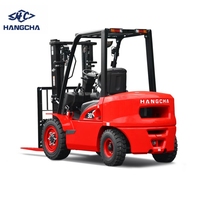 Chariot élévateur diesel HC série X 3,5t avec espace pour les pieds 30 % plus large, cabine ergonomique, affichage LCD des instruments CPCD35-XRG2 CPCD35-XRW55F