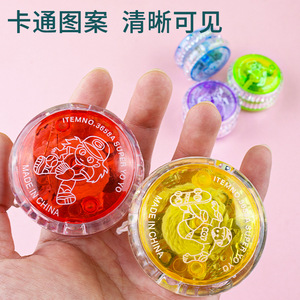 Yo-yo lumineux LED en forme d'aile, mini-balle en plastique pour les fournitures de divertissement de fête pour enfants, jouet personnalisé - Product Image 3