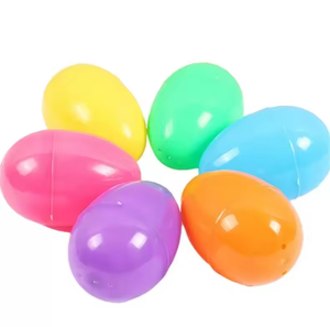 Œufs de Pâques en plastique souple pressé, classiques OEM, de 6 pouces de haut, 12 pièces/sac, <span class=keywords><strong>pour</strong></span> les jeux de <span class=keywords><strong>chasse</strong></span> <span class=keywords><strong>aux</strong></span> œufs de Pâques, Noël et autres occasions - Product Image 3