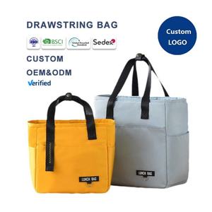2025 Factory Custom Logo Portable Heavy Duty Food <b>Insulated</b> Waterproof Eco-Friendly <b>Lunch</b> Cooler Bag Wholesale 600d Letter - Product Image 1