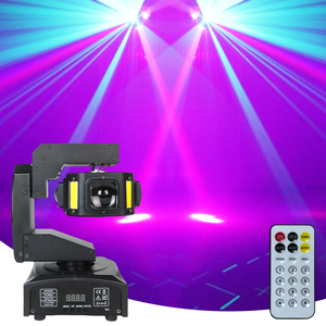 Último Mini Alien cabeza móvil Luz de escenario DMX 512 maestro-esclavo fiesta luz RGB Luces De discoteca para eventos de cumpleaños - Product Image 5