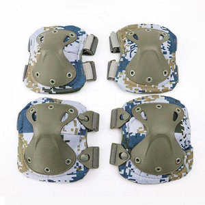 Ensembles de protections tactiques de sport camouflage avec logo personnalisé 2024 pour coudes et genoux - Product Image 5