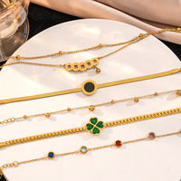 Bracelet esthétique coréen Resoul, sans ternissement, bracelets fins, bijoux pour femmes, accessoires de luxe, bijoux femme