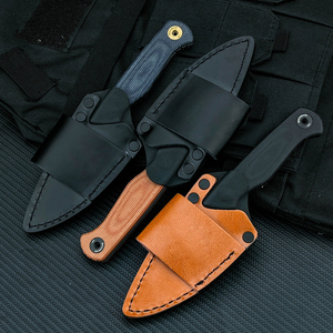 Cuchillo Recto para Campismo <span class=keywords><strong>en</strong></span> <span class=keywords><strong>la</strong></span> Jungla BM 203-1, Herramienta <span class=keywords><strong>de</strong></span> Corte Portátil Multifuncional para <span class=keywords><strong>Supervivencia</strong></span> y Aventura, Hoja D2, Mango G10 - Product Image 3
