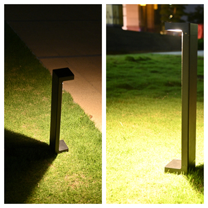Phong cách phổ biến ngoài trời bollard Ánh Sáng IP65 lớp không thấm nước dẫn chiếu sáng sân vườn Nhôm Cơ thể cỏ đèn cho cảnh quan - Product Image 5