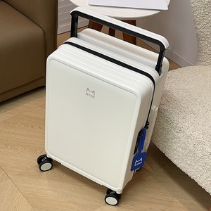 Nuova Valigia Trolley 2026 con Ruote Girevoli Centrali Larghe, Ammortizzanti e Freno, Stile Retrò Unisex, 20/24 Pollici, in PC, per Viaggi - Product Image 3