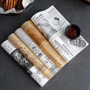 Custom Logo Tissue <b>Paper</b> <b>Roll</b> Wrapping Butter Hamburger Chocolate Wrapping <b>Paper</b> for Food <b>Wrap</b> - Product Image 2