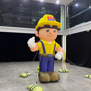 Decoración Inflable Personalizada de 3m, Mecánico Inflable Publicitario de PVC Oxford, Decoración Inflable de Trabajador Mecánico - Product Image 2