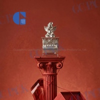 Botol Parfum GaoChuang Mewah 30ml Desain Malaikat Asli Gaya Kolom Romawi Patung Antik Botol Parfum Kosong