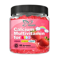 Gummies multivitaminées au calcium pour enfants, très vendues, avec biotine et vitamine C pour une absorption accrue du calcium, comprimés mous