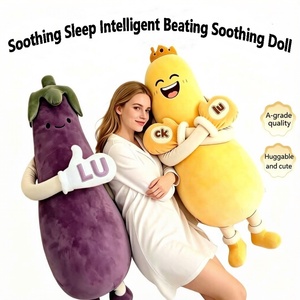 หมอนข้างรูปมะม่วง ช่วยให้หลับสบาย รุ่น Eggplant King สำหรับผู้ใหญ่ ไส้ใยฝ้าย PP  ใช้ได้ทั้งชายและหญิง - Product Image 1