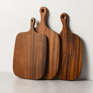 Nhà Máy Trực Tiếp Giao Hàng Có Sẵn Trong Kho Rắn Bằng Gỗ Nhà Bếp Sapele Óc Chó Cắt Khối Bằng Gỗ Bảng Khay - Product Image 2