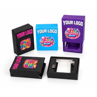 Boîte pliante résistante aux enfants, imprimée sur mesure, pour emballage de produits jetables, avec logo, solution d'emballage de vente au détail