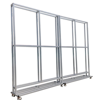 Machine CNC de découpe personnalisée de haute précision Boîtier d'imprimante 3D Cadre de profilé en aluminium carré 4040 4080 Carré à fente en T