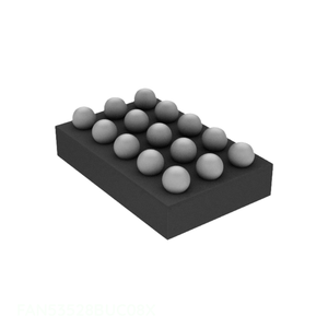 FAN53528BUC08X 15 ufbga ชิ้นส่วนอิเล็กทรอนิกส์ WLCSP การจัดการพลังงาน (PMIC) - Product Image 1
