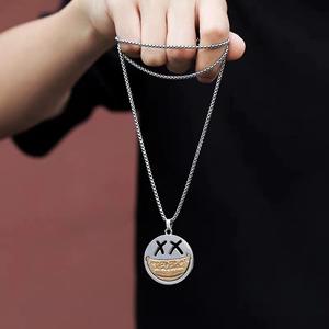 Hip hop tendencia explosión Collar para niños Boys Street Dance pasarela accesorios Mujer nueva moda versátil suéter cadena - Product Image 6