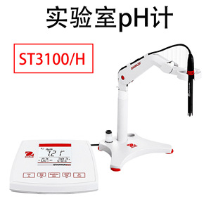 OHAUS 3100 ST3100-B เครื่องวัดค่า PH/ORP พร้อมการสอบเทียบ 3 จุด, หน่วยความจำ 99 ค่าการอ่าน และ - Product Image 4