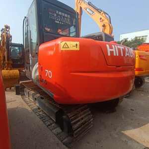 Low Price 100% Ready Used Hitachi ZX70 Hydraulic <b>Excavator</b> Crawler Construction Digger with Engine and Pump High Digging Power - Product Image 2