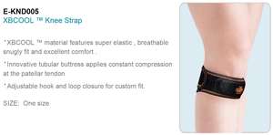 حزام مرن للركبة طراز E-Life E-KND005 حزام تثبيت دعم الفخذ حزام للركبة لعلاج الألم - Product Image 3