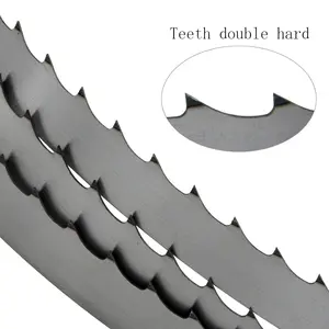 Afilador de acero para carpintería, hoja de sierra de banda endurecida con dientes de corte de madera Horizontal