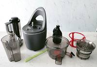 Honghao Big Feed Chute Commerciële Slow Juicer Machine Met Omgekeerde Functie Gemakkelijk Schoon Te Maken