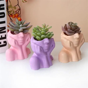 Goddess Themed Flowerpot Mold For Home Decoration Handmade Plaster Mold - Product Image 2