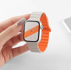 Bracelets de <span class=keywords><strong>montre</strong></span> intelligente de remplacement en silicone magnétique innovant 42mm 45mm 49mm <span class=keywords><strong>Bracelet</strong></span> de <span class=keywords><strong>montre</strong></span> <span class=keywords><strong>pour</strong></span> Apple Watch Series 10 9 8 7 - Product Image 3