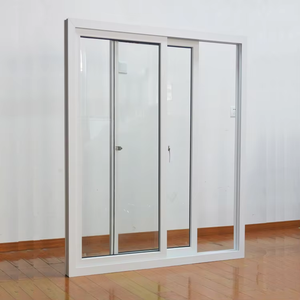 Nhà hiện đại thép không gỉ Thiết kế ngang nhôm trượt hệ thống ngoài trời cửa sổ nướng biệt thự ba cách âm ngoài trời - Product Image 6