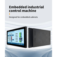 Panel PC Industrial Integrado Táctil Capacitivo Óptico de 17 Pulgadas, Intel Core I3 Todo en Uno, 8GB 128GB para Fábrica Inteligente