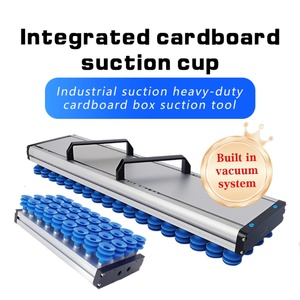 อุปกรณ์จับยึดสุญญากาศแบบรวมสำหรับแขนหุ่นยนต์นิวเมติกอลูมิเนียมอัลลอยด์แบบหนาพิเศษ ขนาด 600 มม. x 200 มม. สำหรับจัดเรียงไม้และพาเลทกระดาษแข็ง - Product Image 2