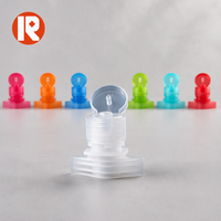 Bouchon à clapet écologique de couleur personnalisée pour emballage de poche rechargeable de shampoing