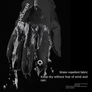 <span class=keywords><strong>Guanti</strong></span> da ciclismo con Touchscreen antivento isolati inverno caldo Fitness pesca sci <span class=keywords><strong>arrampicata</strong></span> <span class=keywords><strong>su</strong></span> <span class=keywords><strong>ghiaccio</strong></span> all'aperto Unisex in poliestere - Product Image 2
