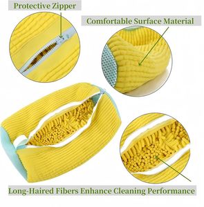 Bolsa para lavar zapatos, reutilizable, para limpieza profunda de zapatillas, tenis y pantuflas, bolsas de almacenamiento y protección contra el polvo W24-744 - Product Image 3