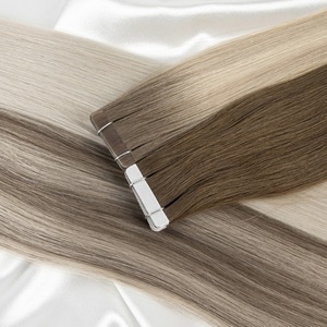 Extensiones de Cabello Adhesivas LeShine 100% Remy Europeas, Cabello Humano Liso Ruso de Doble Trama - Product Image 4